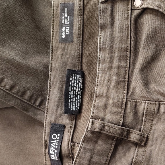 Buffalo David Button Pants size 12 - Picture 4 of 4